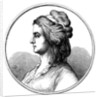 Portrait of Aloysia Lange, née Weber by Anonymous