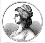 Portrait of Aloysia Lange, née Weber by Anonymous