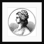 Portrait of Aloysia Lange, née Weber by Anonymous