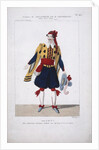 Costume design for the opera Don Juan by Wolfgang Amadeus Mozart by Anonymous