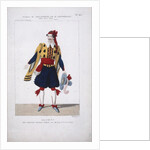 Costume design for the opera Don Juan by Wolfgang Amadeus Mozart by Anonymous