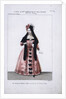 Costume design for the opera Don Juan by Wolfgang Amadeus Mozart by Anonymous