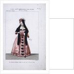 Costume design for the opera Don Juan by Wolfgang Amadeus Mozart by Anonymous