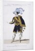 Costume design for the opera Don Juan by Wolfgang Amadeus Mozart by Anonymous