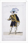 Costume design for the opera Don Juan by Wolfgang Amadeus Mozart by Anonymous