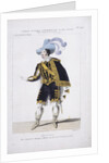 Costume design for the opera Don Juan by Wolfgang Amadeus Mozart by Anonymous