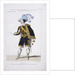 Costume design for the opera Don Juan by Wolfgang Amadeus Mozart by Anonymous