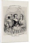Caroline Miolan-Carvalho, Delphine Ugalde and Caroline Duprez in Le Nozze di Figaro by Wolfgang Am by Anonymous