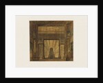 Set design for opera Les Mystères dIsis by Wolfgang Amadeus Mozart by Anonymous