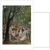 Munich beer garden by Anonymous
