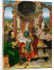 The Madonna and Child with Saint Joseph (Winged Altar, central panel) by Anonymous