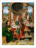 The Madonna and Child with Saint Joseph (Winged Altar, central panel) by Anonymous