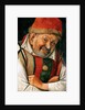 Portrait of the Ferrara Court Jester Gonella by Anonymous