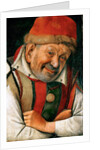 Portrait of the Ferrara Court Jester Gonella by Anonymous