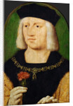 Portrait of Emperor Maximilian I by Anonymous