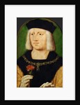 Portrait of Emperor Maximilian I by Anonymous