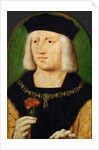 Portrait of Emperor Maximilian I by Anonymous