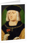 Portrait of Emperor Maximilian I by Anonymous