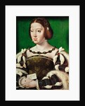 Portrait of Queen Eleanor of Austria by Anonymous