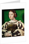 Portrait of Queen Eleanor of Austria by Anonymous