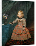 Portrait of the Infanta Margaret Theresa in a pink Dress by Anonymous