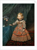 Portrait of the Infanta Margaret Theresa in a pink Dress by Anonymous
