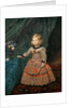 Portrait of the Infanta Margaret Theresa in a pink Dress by Anonymous