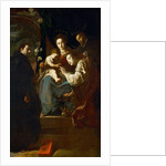 The Mystical Marriage of Saint Catherine with Saints Dominic and Peter Martyr by Anonymous