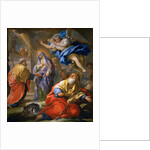 Joachim Receiving the Promise, and Meeting of Saints Joachim and Anne at the Golden Gate by Anonymous