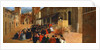 Saint Dominic preaching in Recanati by Anonymous