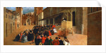 Saint Dominic preaching in Recanati by Anonymous