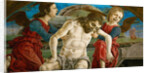 The body of Christ, surrounded by angels by Anonymous