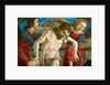 The body of Christ, surrounded by angels by Anonymous