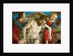 The body of Christ, surrounded by angels by Anonymous