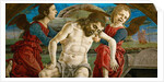 The body of Christ, surrounded by angels by Anonymous