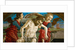 The body of Christ, surrounded by angels by Anonymous