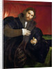 Portrait of a Man with a golden animal claw (Leonino Brembate) by Anonymous
