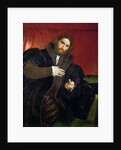 Portrait of a Man with a golden animal claw (Leonino Brembate) by Anonymous