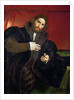 Portrait of a Man with a golden animal claw (Leonino Brembate) by Anonymous