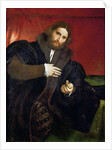 Portrait of a Man with a golden animal claw (Leonino Brembate) by Anonymous