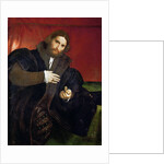 Portrait of a Man with a golden animal claw (Leonino Brembate) by Anonymous
