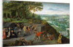 Emperor Rudolf II during a drinking cure by Anonymous
