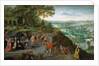 Emperor Rudolf II during a drinking cure by Anonymous