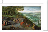 Emperor Rudolf II during a drinking cure by Anonymous