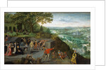 Emperor Rudolf II during a drinking cure by Anonymous