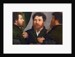 Portrait of a Goldsmith in Three Positions by Anonymous