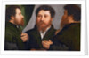 Portrait of a Goldsmith in Three Positions by Anonymous