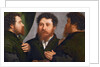 Portrait of a Goldsmith in Three Positions by Anonymous