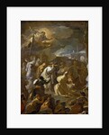 King David bearing the Ark of the Covenant into Jerusalem by Anonymous
