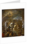 King David bearing the Ark of the Covenant into Jerusalem by Anonymous